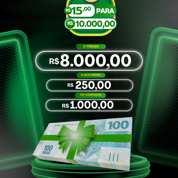 22ª EDIÇÃO 15,00 PARA 10MIL 🔥🍀✅